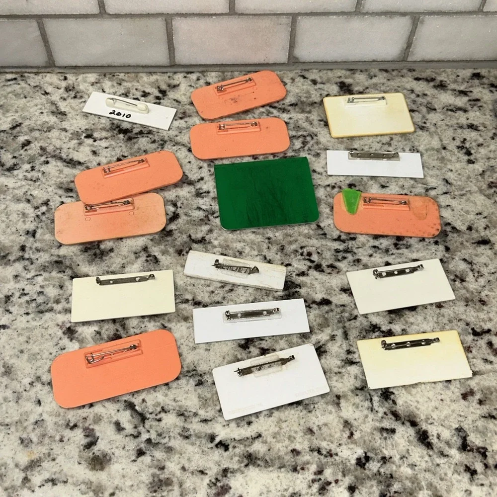 Vintage Publix Name‎ Tag Lot Of 15 70s-2000s Grocery Store Collectible D3